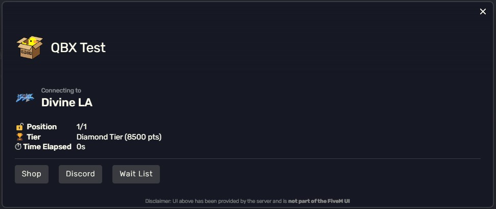 [免费] NEX Queue – 适用于 FiveM 的高级 Discord 队列系统 [独立版]