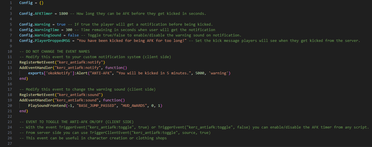 [PAID] [STANDALONE] Anti-AFK System thumbnail 2