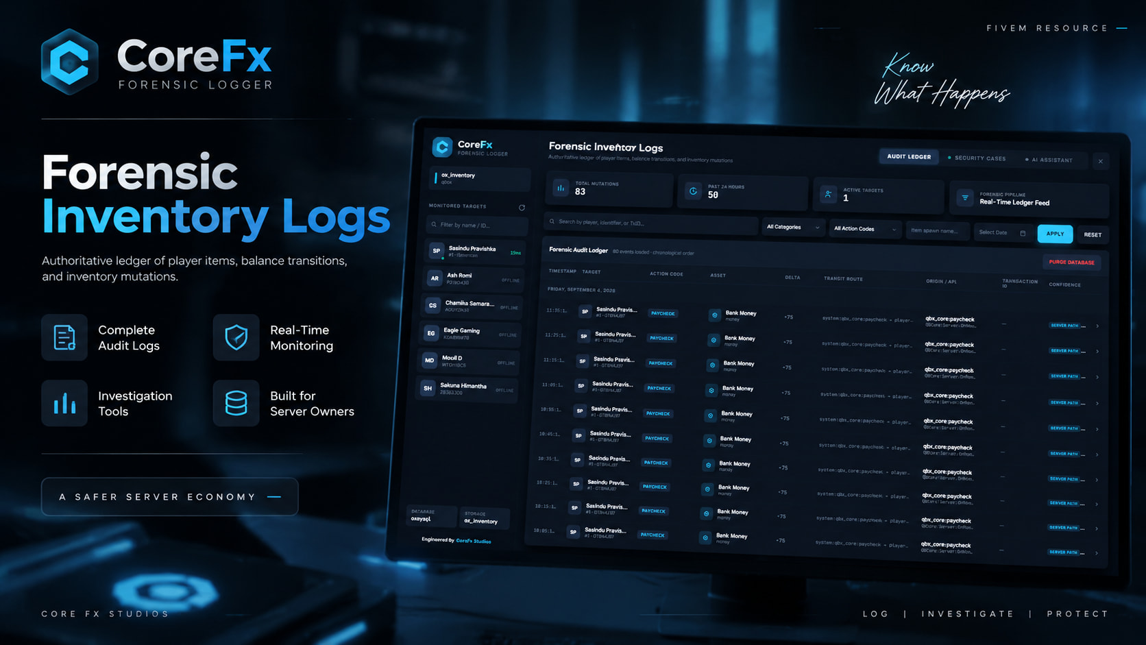[PAID] CoreFx Inventory Logger — Advanced Inventory Monitoring & Anti ...