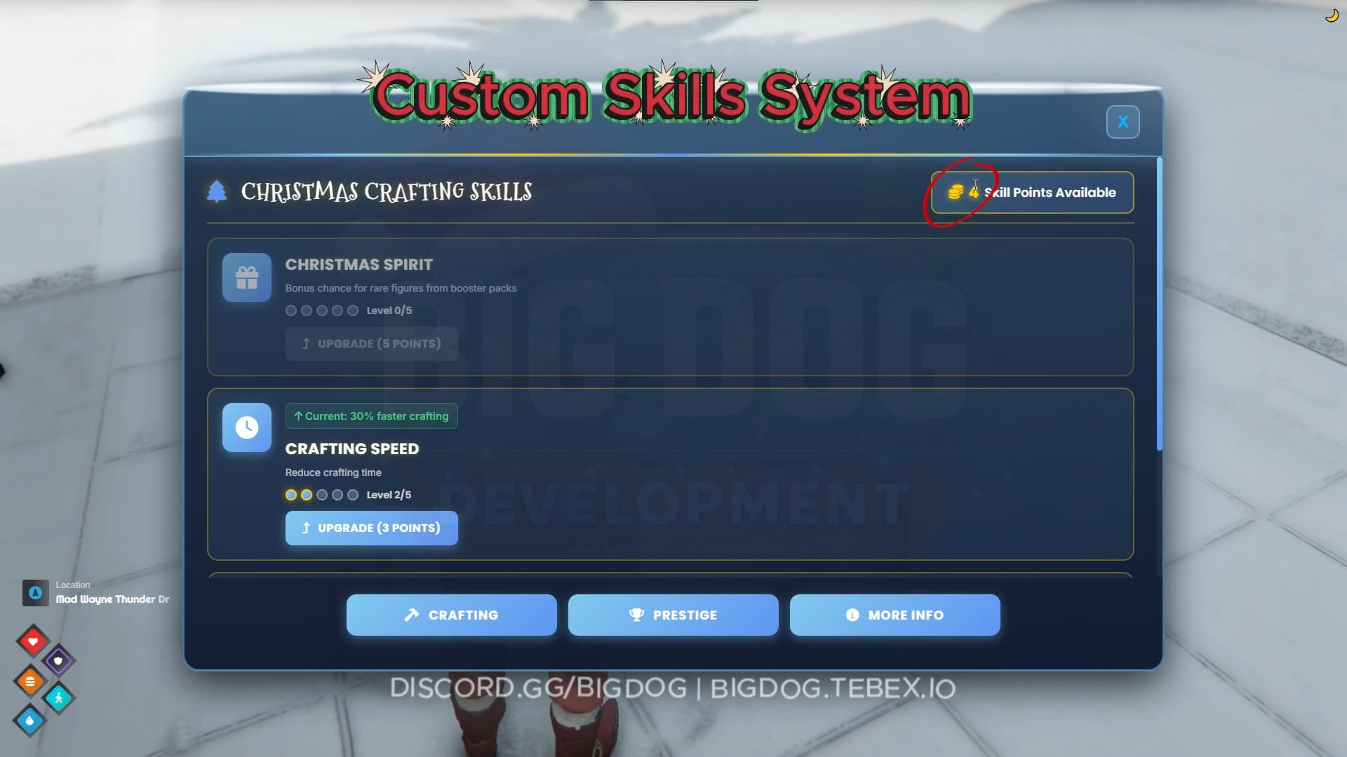 Christmas Crafting Script w/Wearable Props & Custom UI | Skills ...