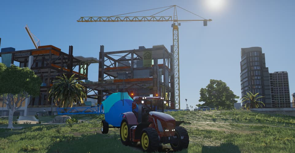 [PAID][ADDON]Tractor + Farm Sprayer Thumbnail